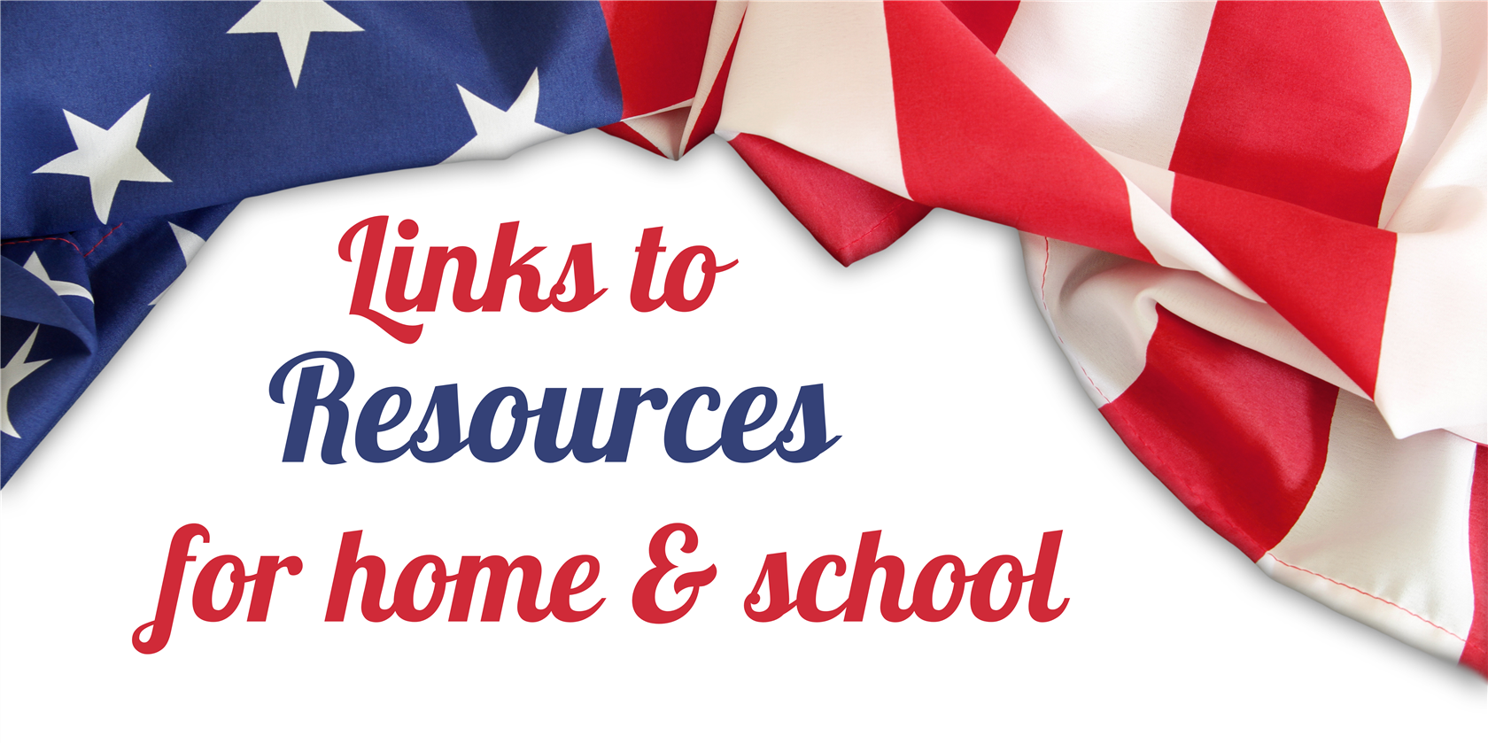 Links to resources for home and school